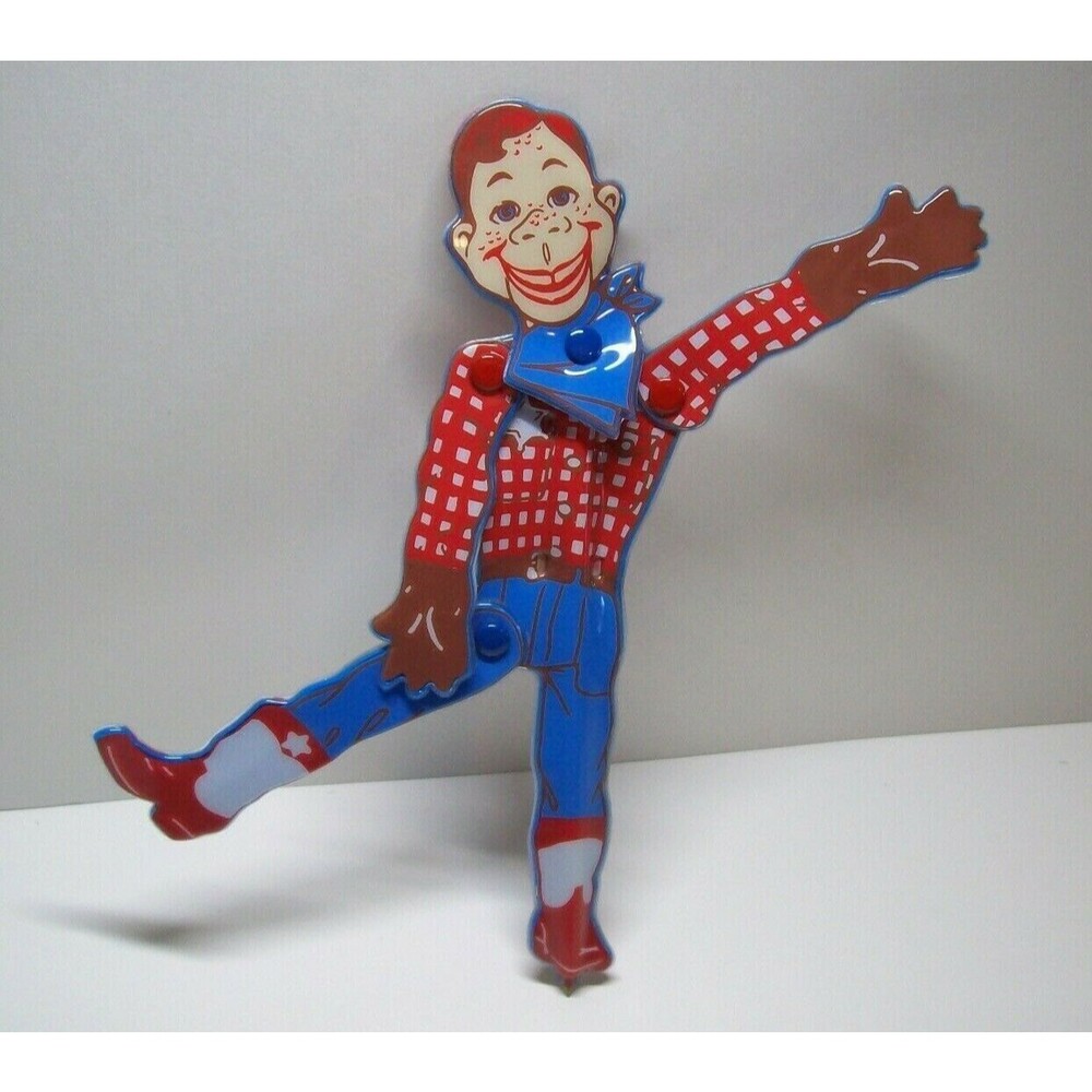 Howdy Doody Puppet Pen Movable Hands Head Legs 1988 NBC Vintage Western Cowboy